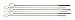 Tanis Brush 08030 Assortment of Nylon Micro Cleaning Brushes, 1" Width, Nylon (Pack of 6)