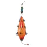 Red Carpet Studio Crystal Dreams Orange Hummingbird Feeder