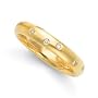 Diamond Starlight Band 4mm 18kt Yellow