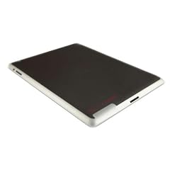 DODO BookBack f�r iPad2, Skin (Folie) handgefertigt aus Buchleinen, schwarz mit rotem Logo