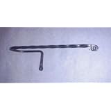 Wrought Iron Paper Towel Bar -Twisted Iron Hand Made