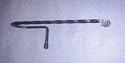 Wrought Iron Paper Towel Bar -Twisted Iron Hand Made