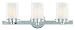 Livex Lighting 1543-05 Chrome Manhattan 3 Light 180 Watt 22.5