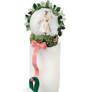 Krinkles Fairy Water Globe Stocking Hanger