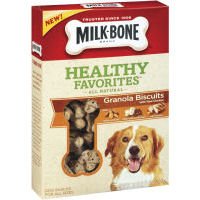 Milk Bone Healthy Favorites Granola Biscuits with Real Chicken, 18-Ounce