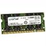 Crucial Technology CT25664AC800 2GB 200-pin SODIMM DDR2 PC2-6400 Memory Module