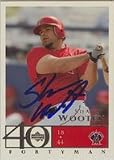 Shawn Wooten, Anaheim Angels Autographed Card
