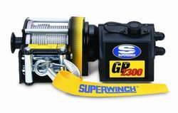 GP2300 Winch 2300 lb./1043 kg 12V DC w/Roller Fairlead 15 ft. Lead Handheld Remote Switch
