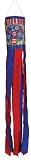 Patriotic Flowers Windsock