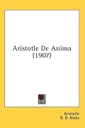 Aristotle De Anima (1907)