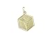 Allergy Medical ID Tag 9ct Gold Pendant (UK Hallmarked)
