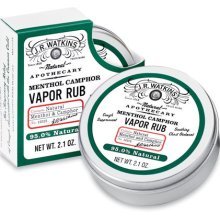 JR Watkins Menthol Camphor Vapor Rub Chest Ointment Cough Suppressant