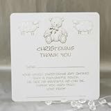 Christening Thank you Cards - Pack of 10
