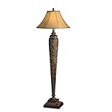 Kichler Lighting 74010 Blackburn 61-Inch Portable Floor Lamp, Golden Copper with Trim Soft Back Shade