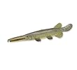 Baby River Gar Folk Art Fish Sculpture