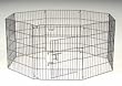 Precision Pet Ultimate Exercise Pen, 30", Black