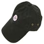 Youth golf cap in black