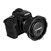 MADE Products CA-1112-BLK Camera Armor for Canon XTi/400D,Clear polycarbonate lens protects the LCD,Rubberized comfort for ergonomic shooting,fit most lenses up to 85mm