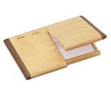 hand-crafted wooden business card case - maple