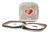 Metal CD Wallet Sweetheart - Holds 24 CDs!