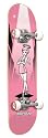Angelboy Pink Girl Complete Skateboard (7.625 x 31.625)