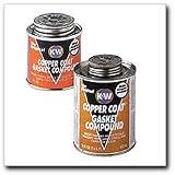 K - W Copper Coat Gasket Compound 4 fl. oz. liquid with dauber