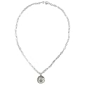 Sterling Silver Sunflower Necklace