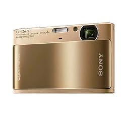 Sony DSC-TX1 Digitalkamera (10 Megapixel, 4-fach opt. Zoom, 7,6 cm (3 Zoll) Display) gold