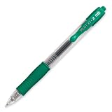 Pilot G2 Retractable Gel Ink Rolling Ball Pens, Green Ink, Extra Fine Point, 12-Count, 31005 Pilot G2 Retractable Gel Ink Rolling Ball Pens, Green Ink, Extra Fine Point, 12-Count, 31005