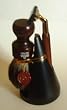 Omega Wooden Badger Brush Shaving Set with Trac 2 Razor and Stand - #6126.14