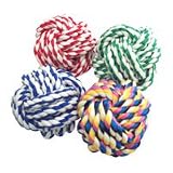 Pooch Pleasers Knotty Ball Rope Dog Toy