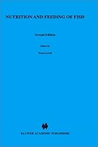Nutrition and Feeding of Fish (Aquaculture)