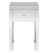 Mirrored Bedside Table