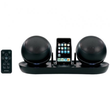 Jensen JISS-585 Universal Docking Station for iPod with RF Wireless Speakers (Black) Jensen JISS-585 Universal Docking Station for iPod with RF Wireless Speakers (Black)