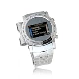 Cool Stainless Steel Touch Screen Watch Cell Phone Mobile Quad Band