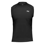 Men's Under Armour Tech Sleeveless T-Shirt - Black
