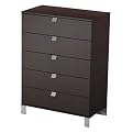 Delano 5 Drawer Chest - Chocolate