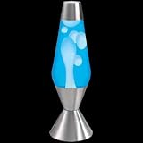 Lava Lamp Original Brand 52 oz - White Wax with Blue Liquid