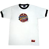 Authentic Superman Classic Wear Mens Ringer T-Shirt