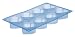 Le Creuset Silicone Cook N Bake 8-Cup Heart Muffin, Blue Mist
