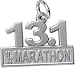 Jewelry : Half Marathon Charm by Rembrandt Charms