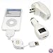 Apple iPod USB Travel Kit with Car Charger/ Travel Adapter/ Cable- White