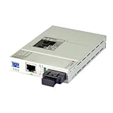 T1 to multimode fiber optic media converter (T1 fiber modem) - FIB1-T1R-SC2F SC 2Km 1310nm