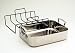 KitchenAid Five-Ply Stainless-Steel 15-by-11-1/2-Inch Rectangular Roaster with Rack