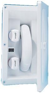 MIXER SWIM N RINSE SHOWER WHITE, with cover by WHALE WATER SYSTEMS