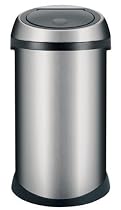 Brabantia Touch Bin, Matt Steel, 50 Litre