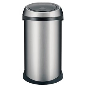 Brabantia Touch Bin, Matt Steel, 50 Litre