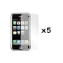 5-Pack Premium Reusable LCD Screen Protector with Lint Cleaning Cloth for Apple iPhone 3GS / 3G S 16GB 32GB + FREE SF Planet Neckstrap !