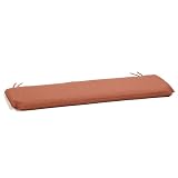 5' Bench Cushion - Dupione Papaya
