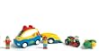 WOW Toys Off Road Ollie's Outdoor Pursuits Friction-Powered Car and Trailer Set